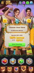 WinLegends Casino mobile