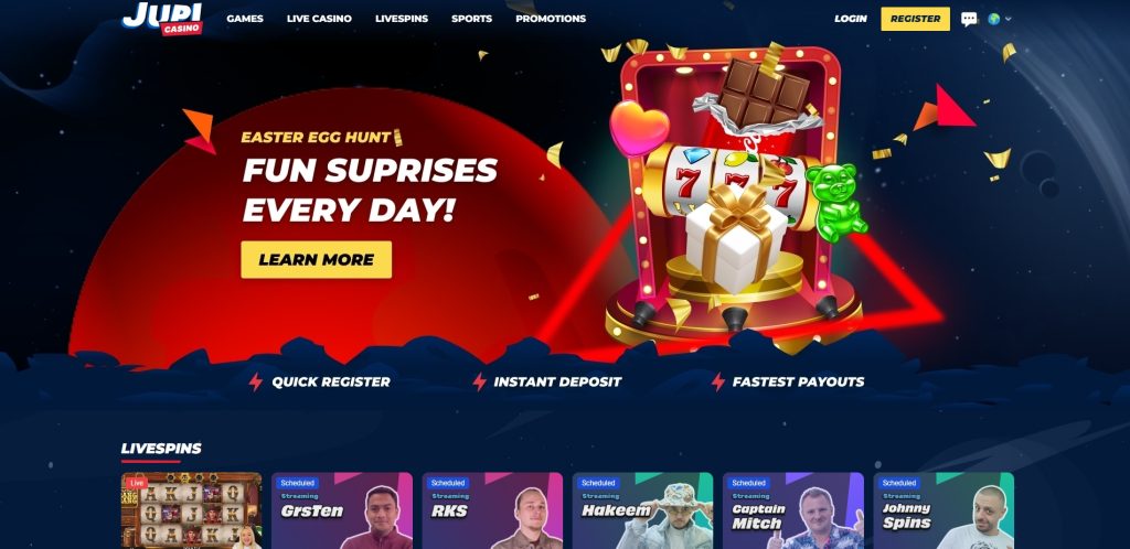 Jupi casino